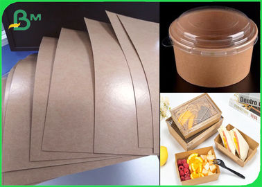 کاغذهای مواد غذایی پایه پوشش سد کاغذ Kraft Paper polyated 250g + 18gsm